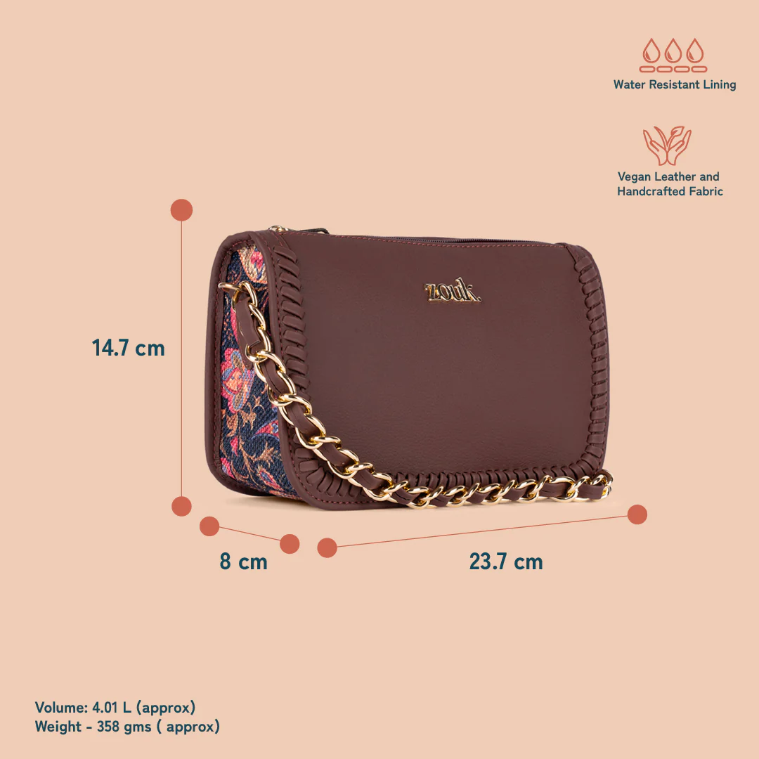 Aalya Baguette - Paisley Print - Image 5