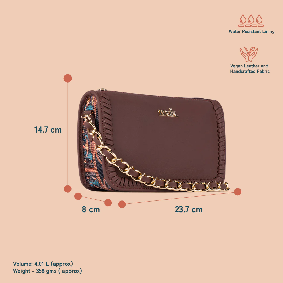 Aalya Baguette - Royal Indian Peacock Motif - Image 5