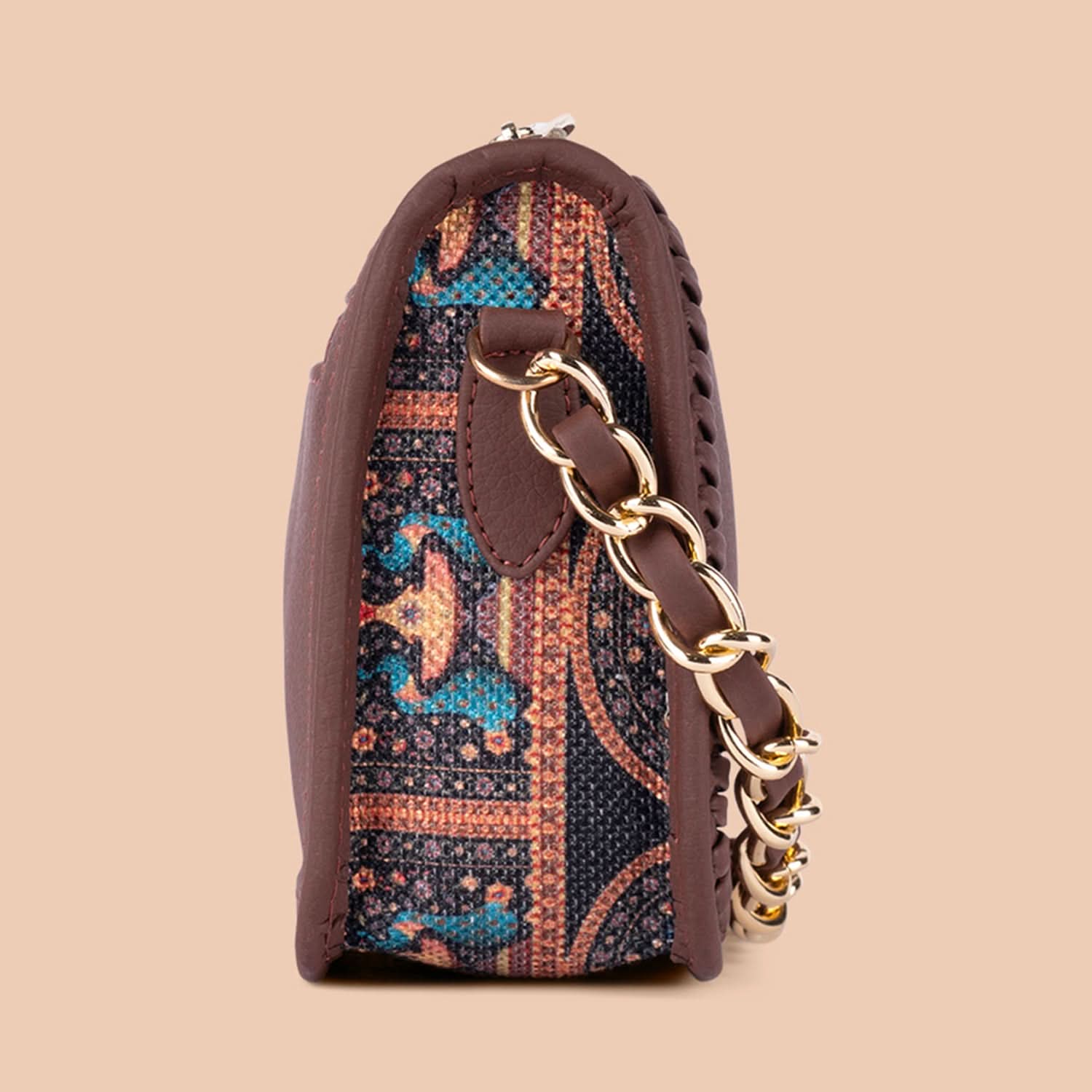 Aalya Baguette - Royal Indian Peacock Motif - Image 8