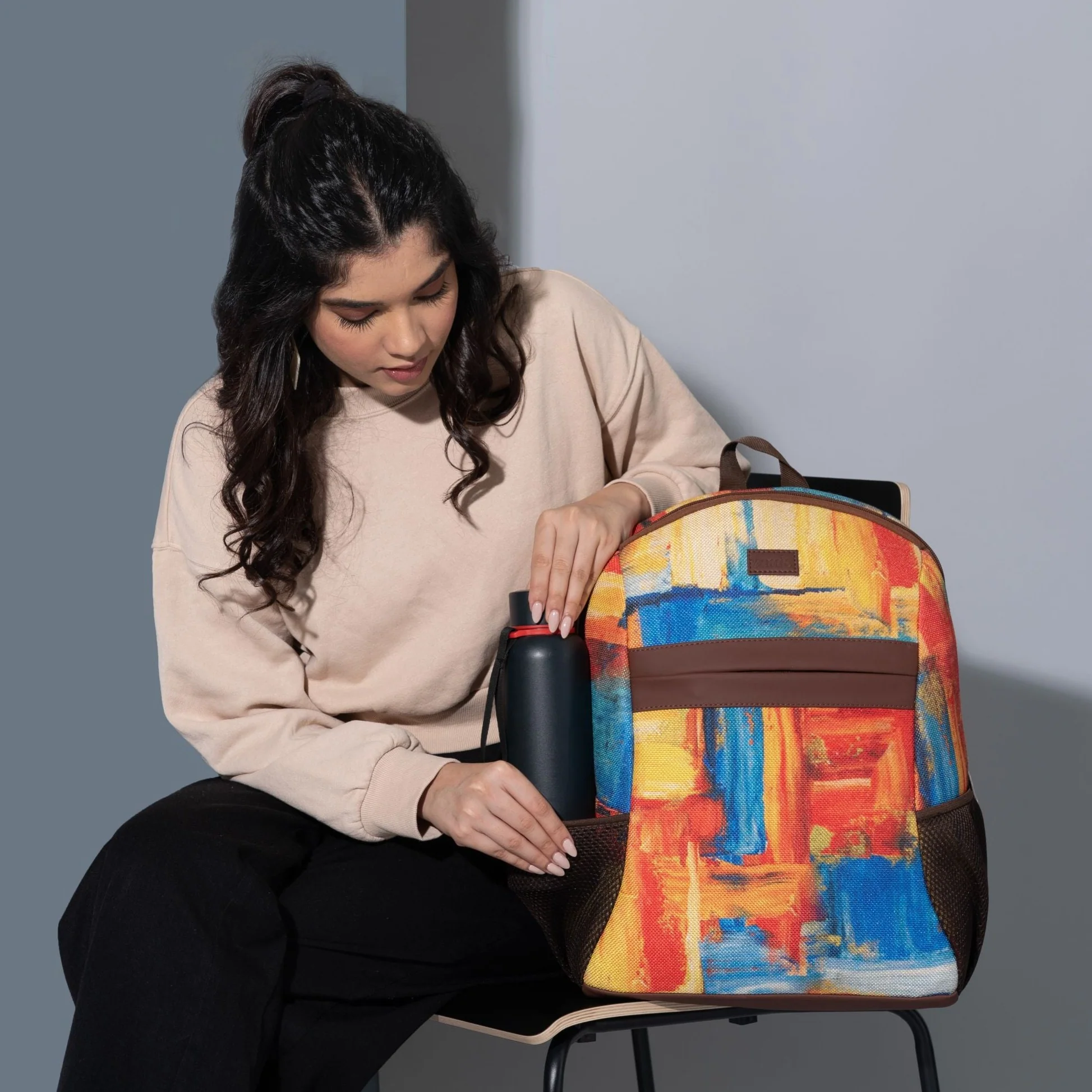 Abstract Amaze Classic Backpack - Image 3
