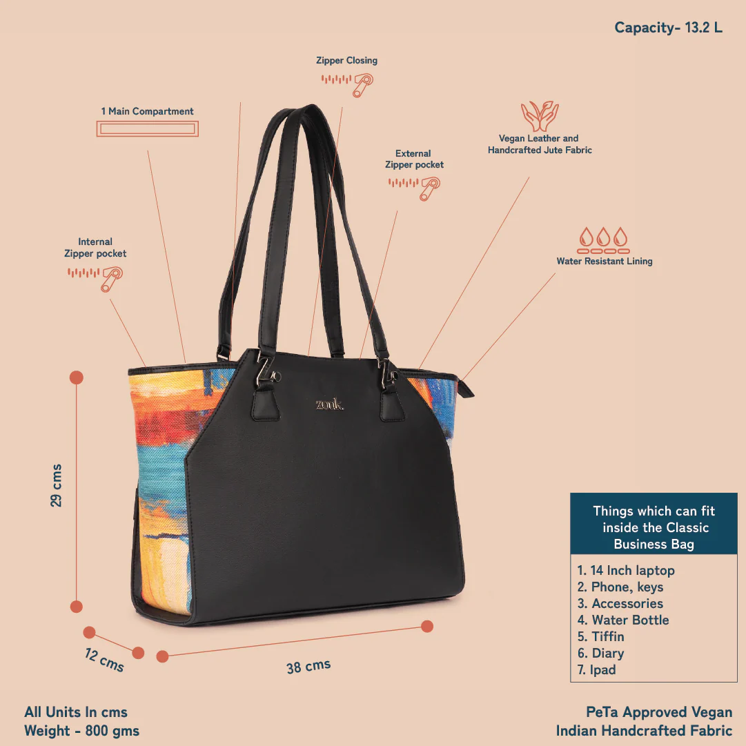 Abstract Amaze Classic Business Bag - Image 6