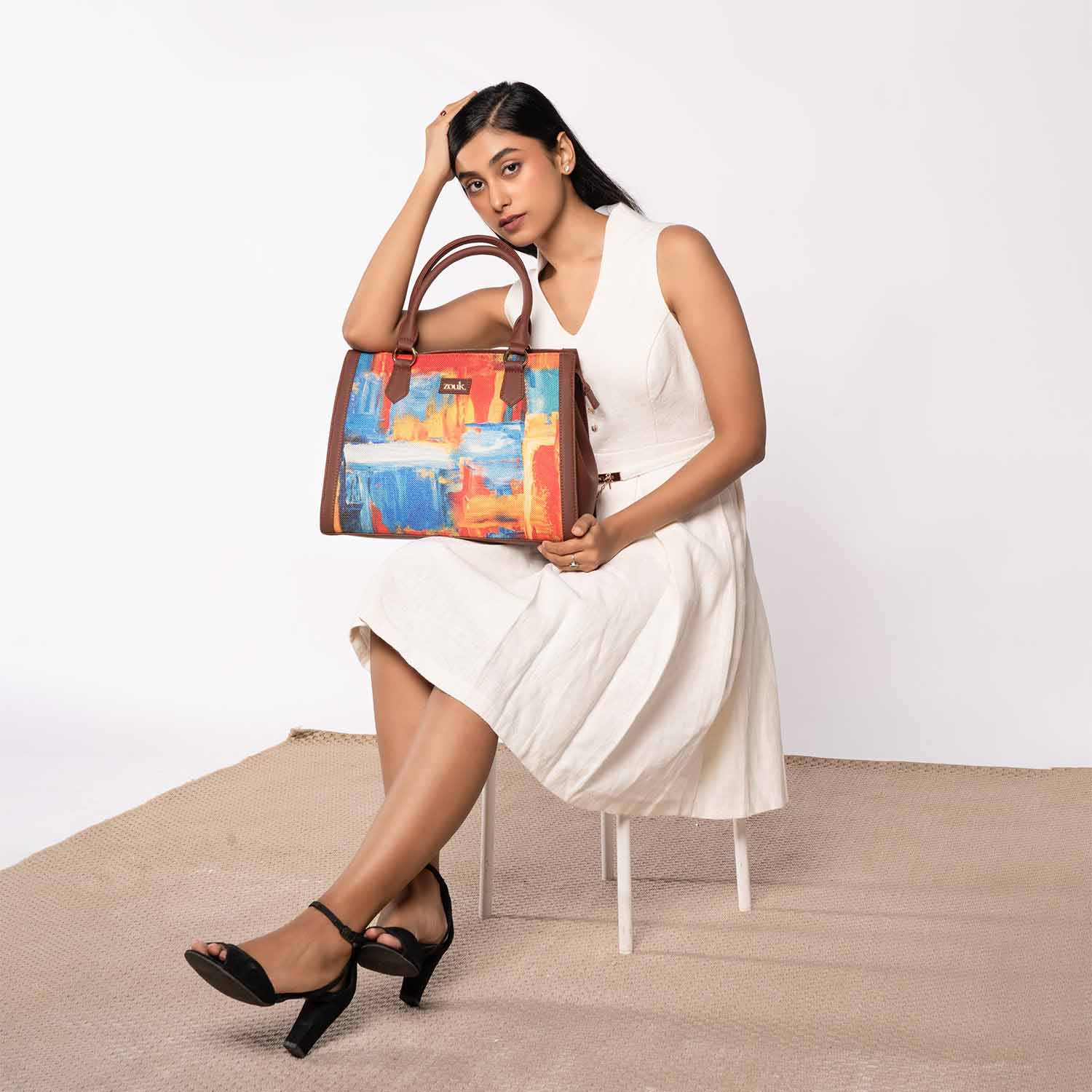 Abstract Amaze Classic Handbag - Image 2