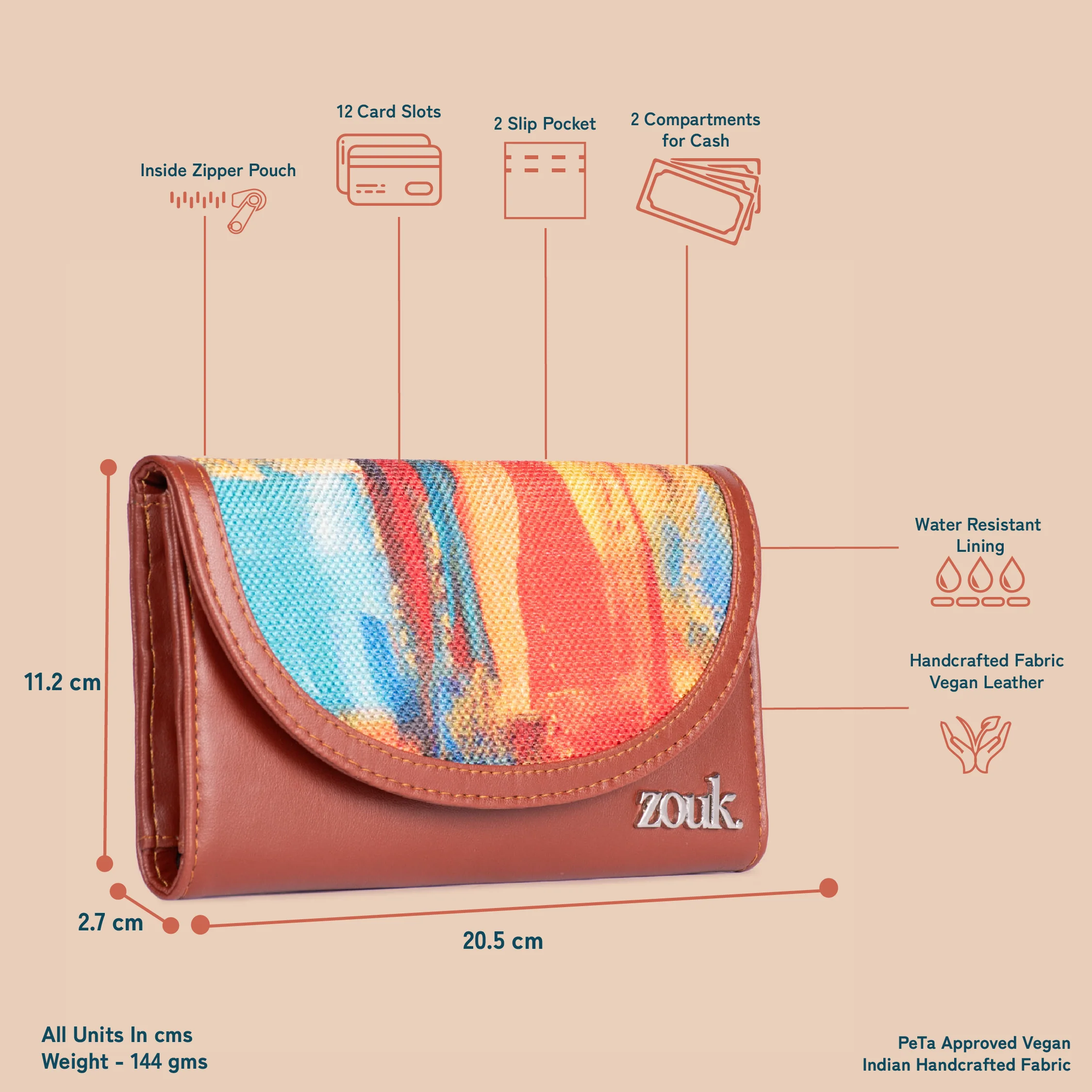 Abstract Amaze Kyra Flap Wallet - Image 4