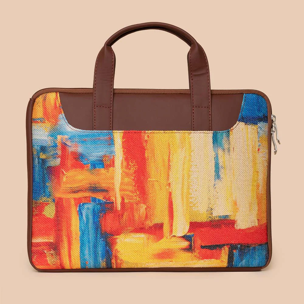 Abstract Amaze L-Zippered Laptop Sleeve - Image 3