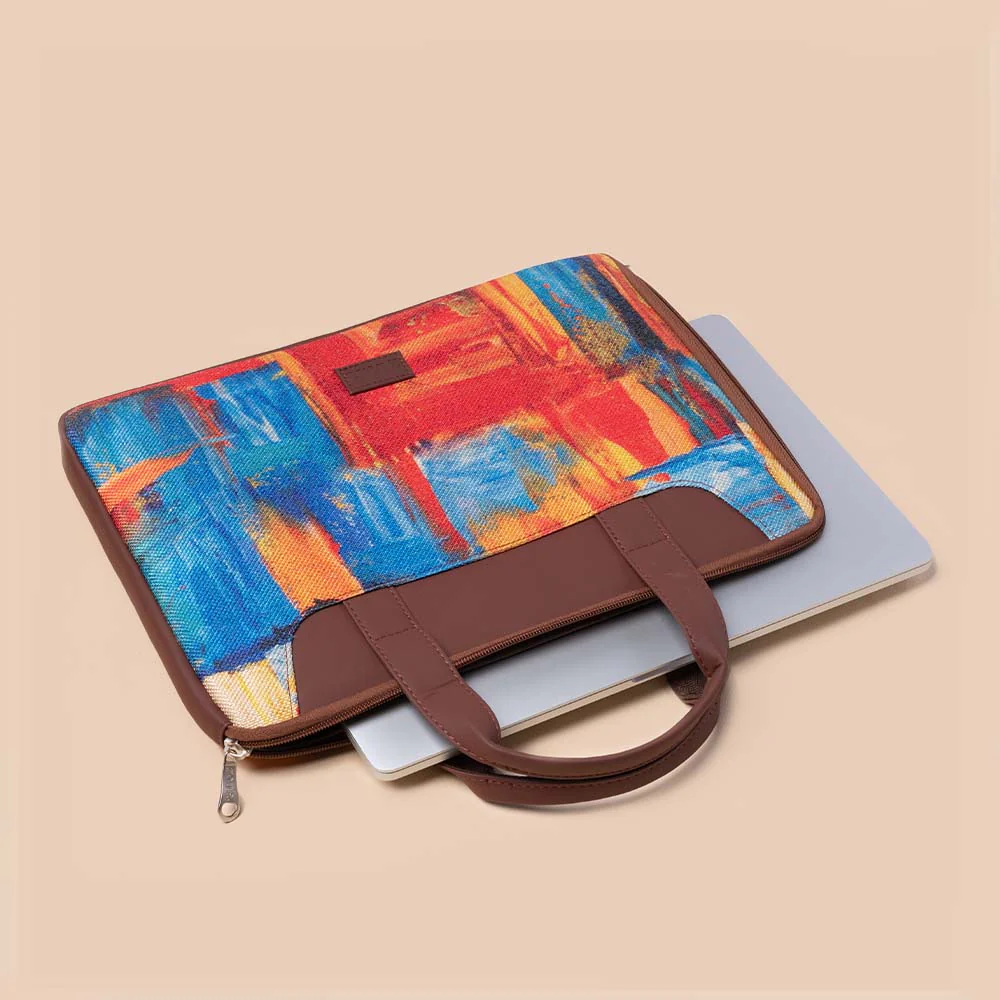 Abstract Amaze L-Zippered Laptop Sleeve - Image 5