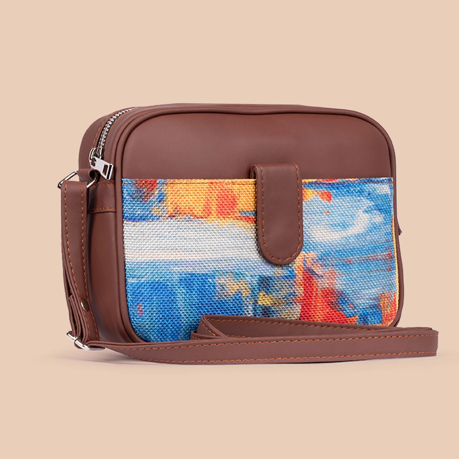 Abstract Amaze Magnetic Sling Bag