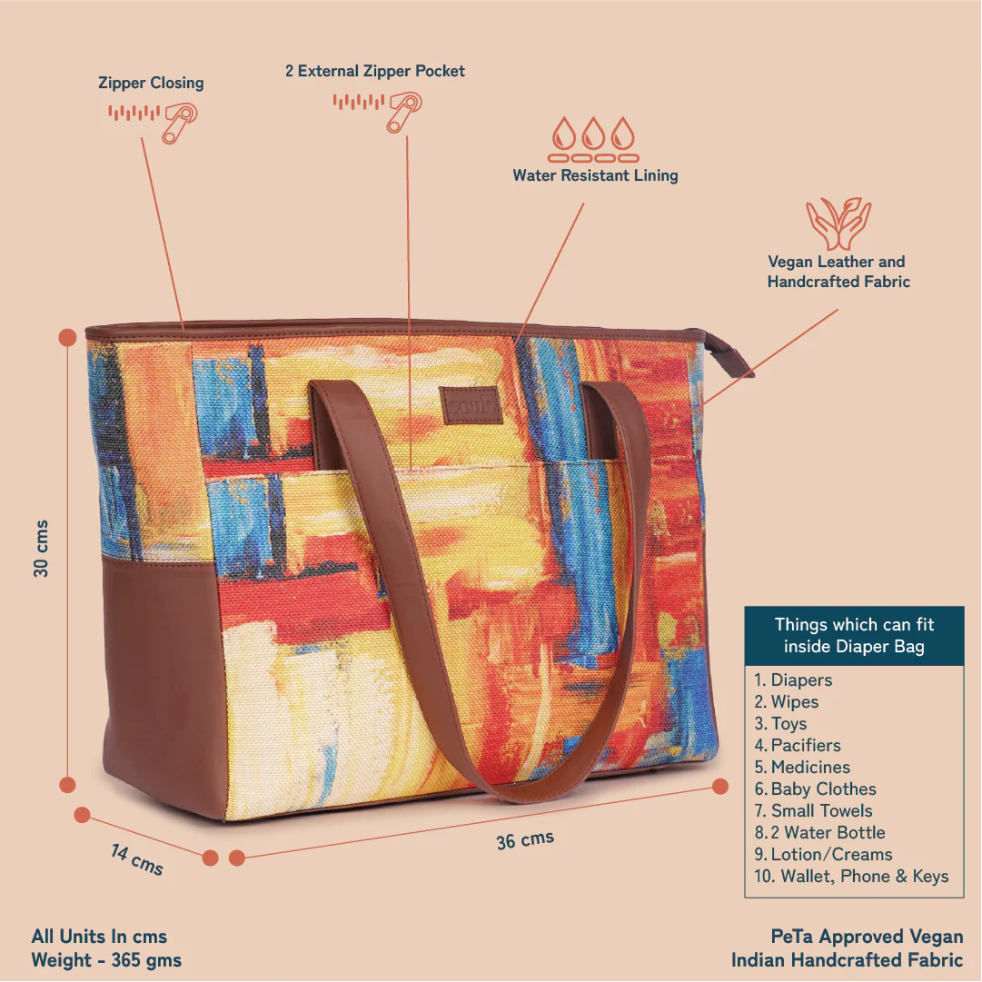 Abstract Amaze Diaper Bag - Image 4
