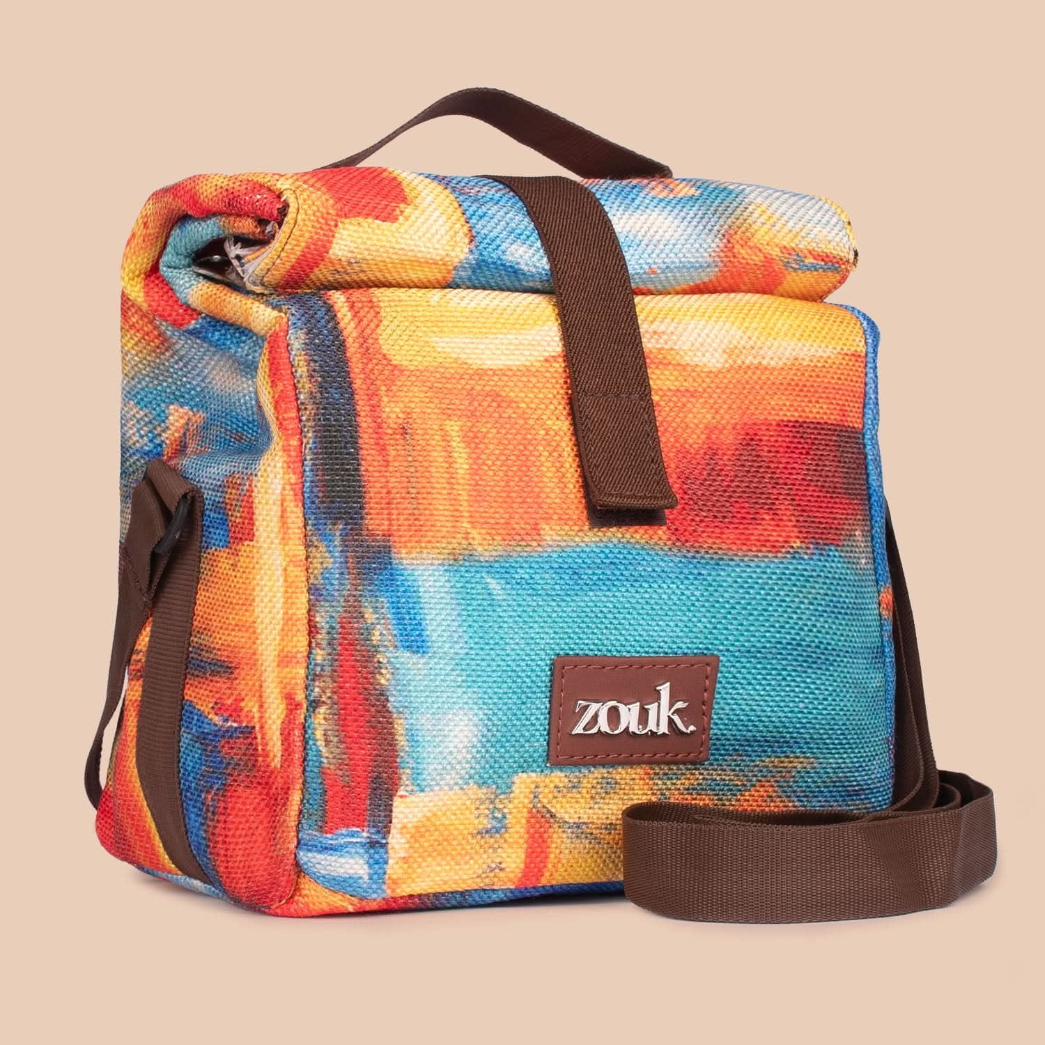 Abstract Amaze Roll Up Lunch Bag - Image 5