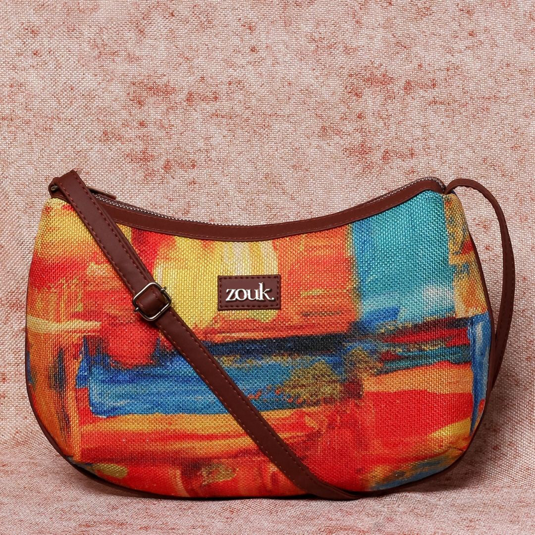 Abstract Amaze Structured Shoulder Bag - Image 3