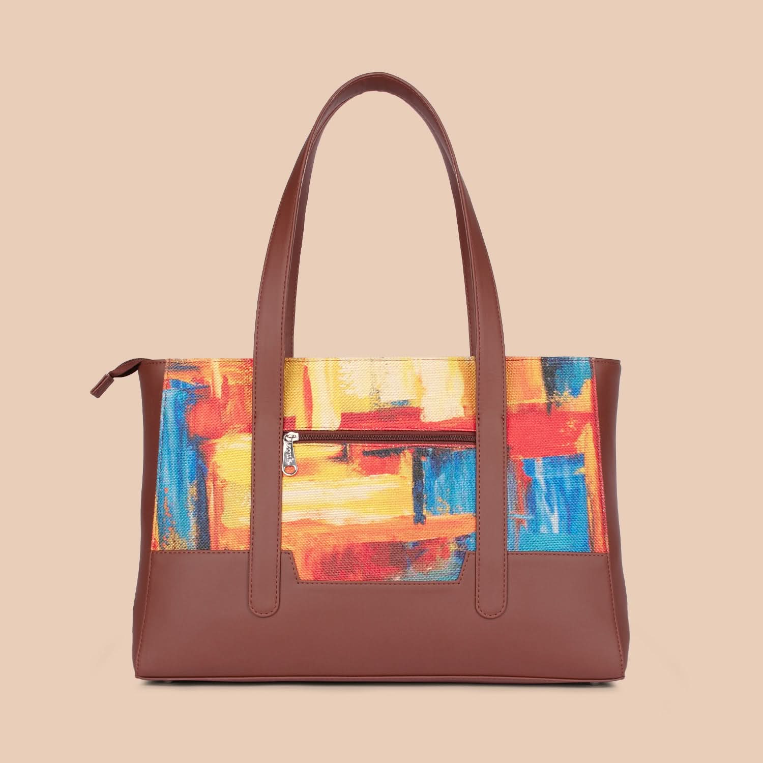 Zouk Abstract Amaze Maya Multitasker ToteĀ Bag - Image 4