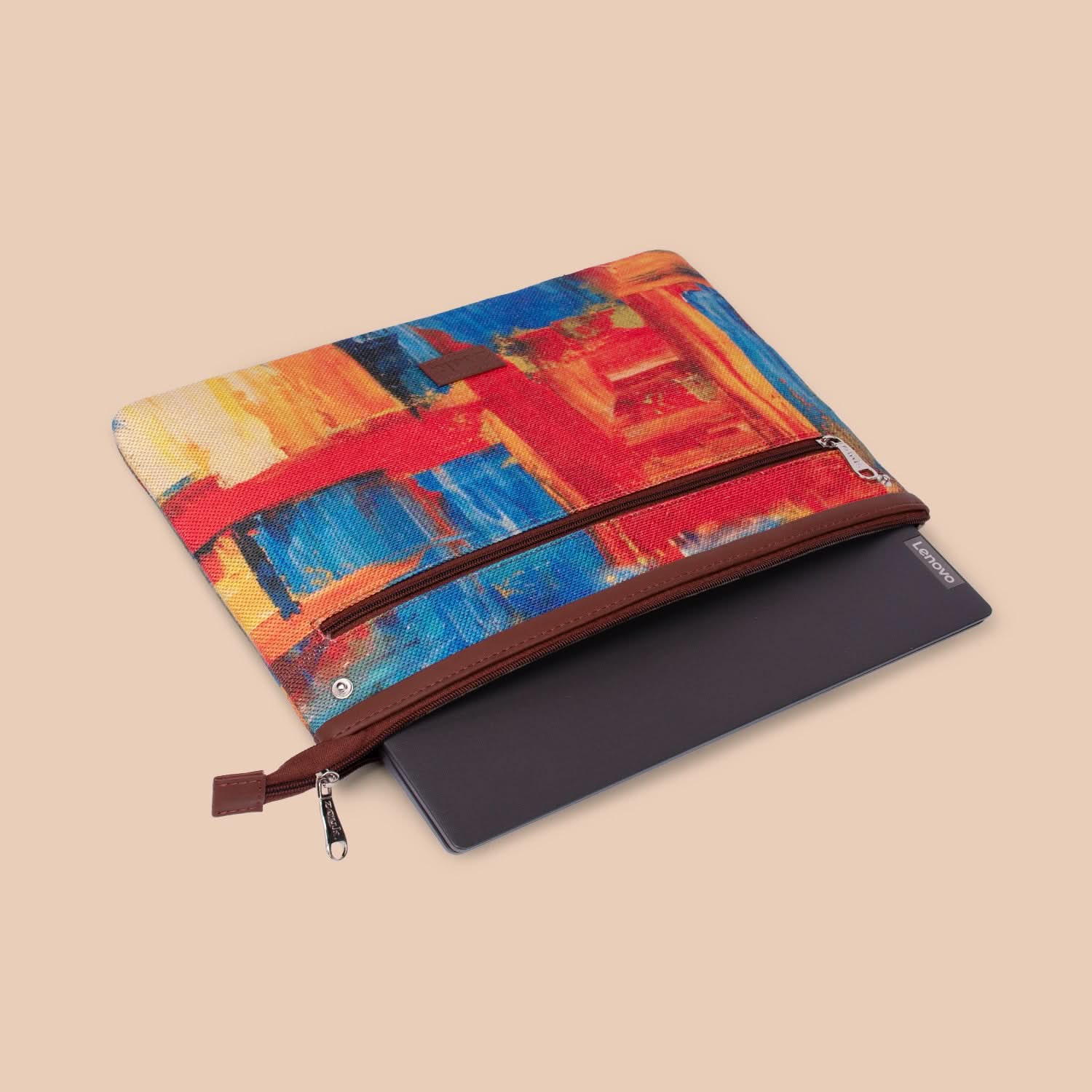 Zouk Abstract Amaze Maya Multitasker ToteĀ Bag - Image 7