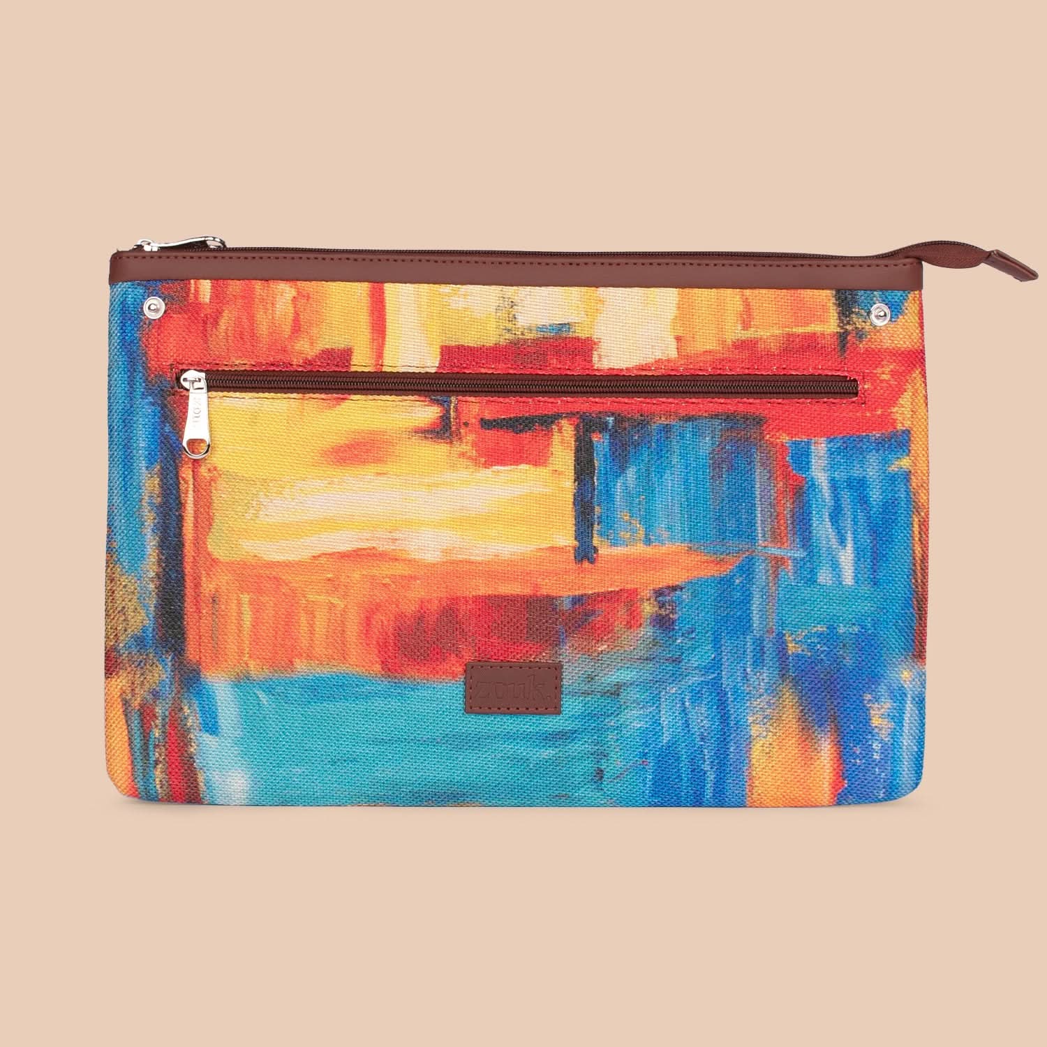 Zouk Abstract Amaze Maya Multitasker ToteĀ Bag - Image 9