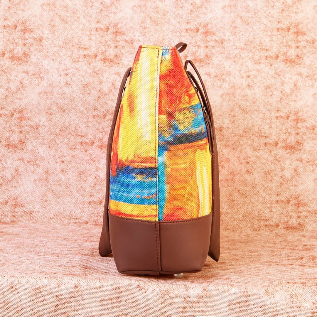 Abstract Amaze Shoulder Tote Bag - Image 5