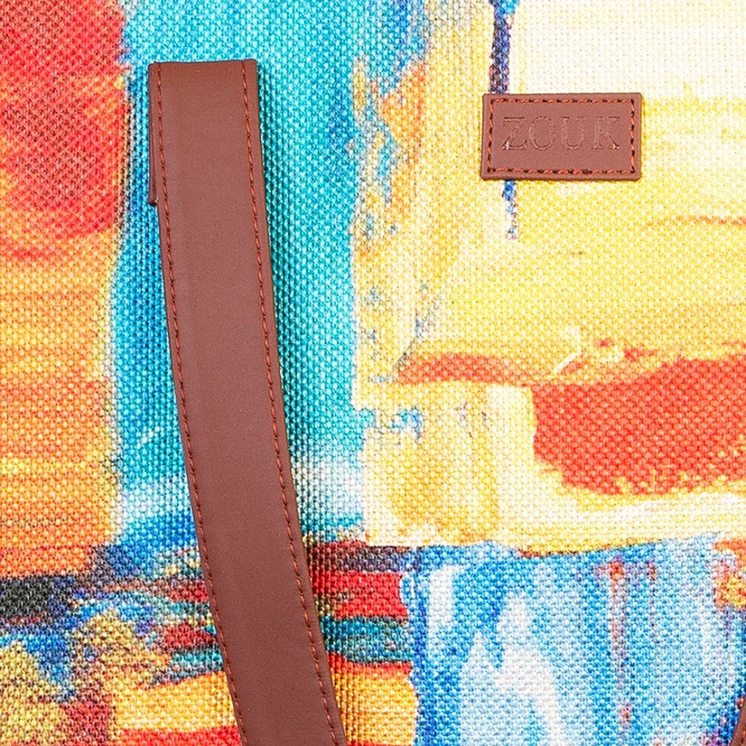 Abstract Amaze Shoulder Tote Bag - Image 8