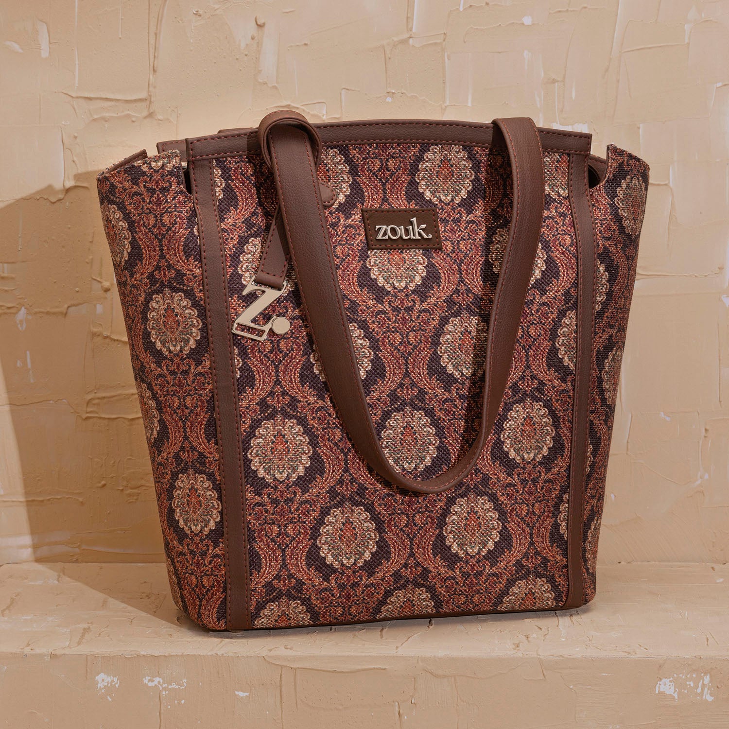 Rhea Kapoor Adira Tote Bag - Jodhpur Damask - Image 2