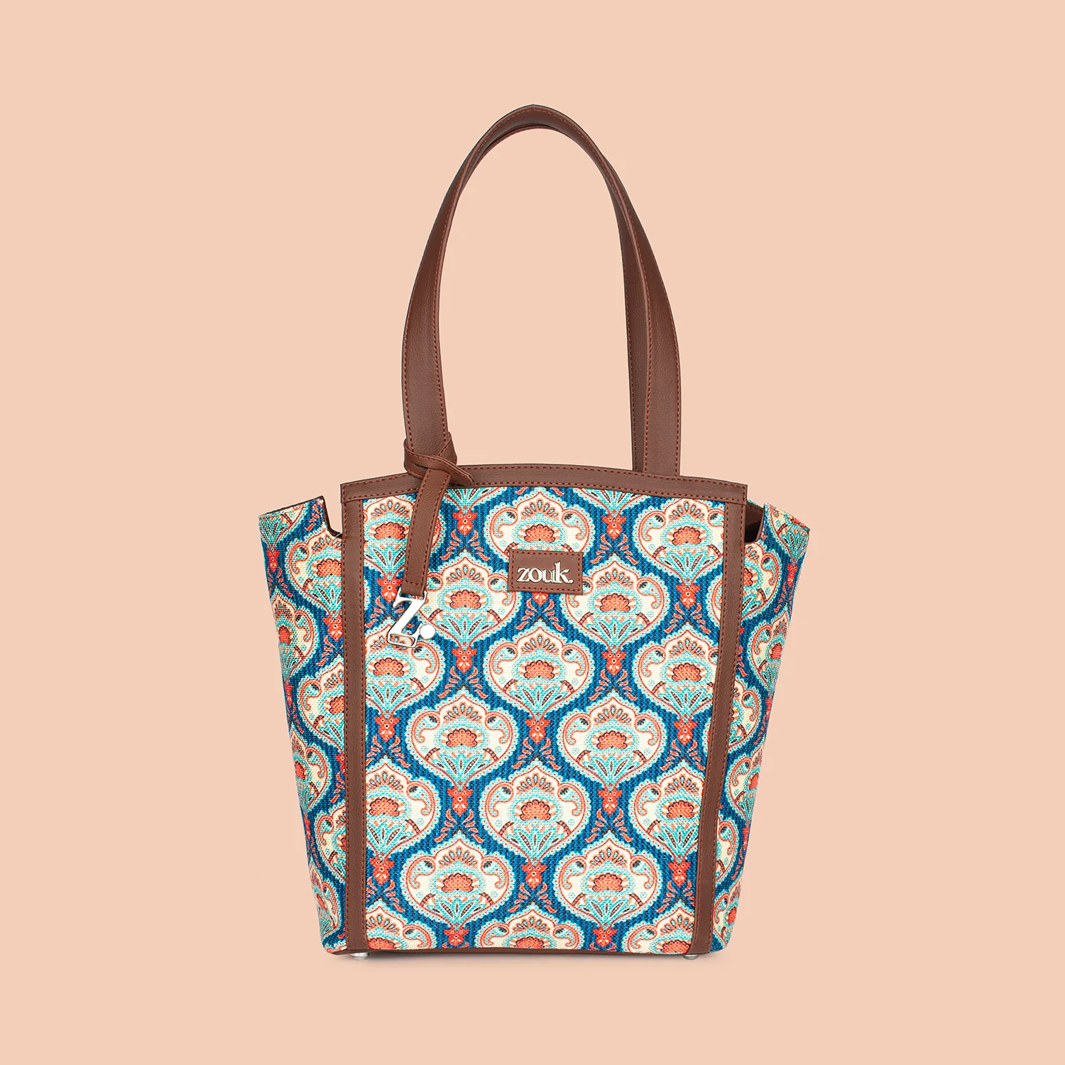 Rhea Kapoor Adira Tote Bag - Kovil Blue - Image 2