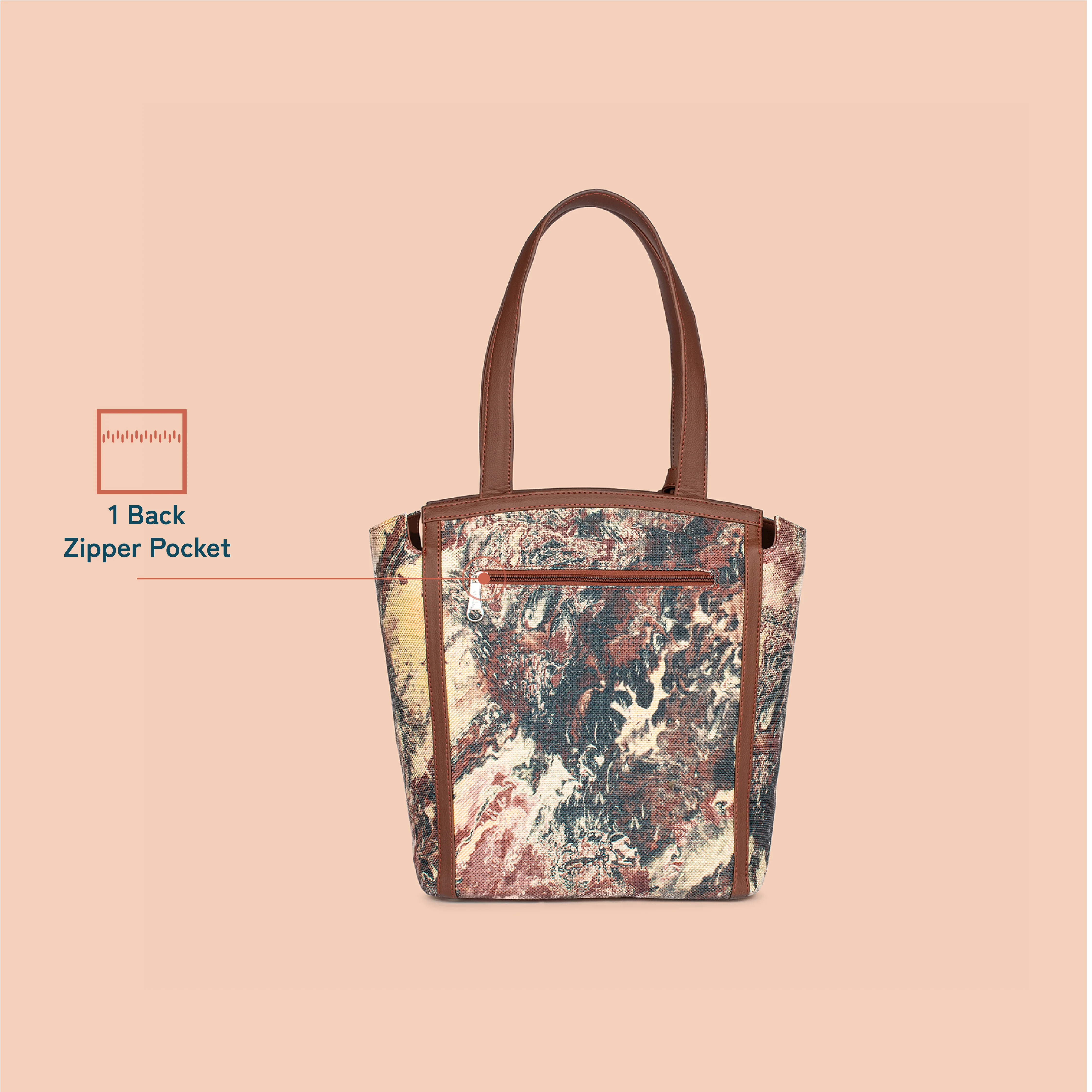 Rhea Kapoor Adira Tote Bag - Malabar Cascades - Image 5