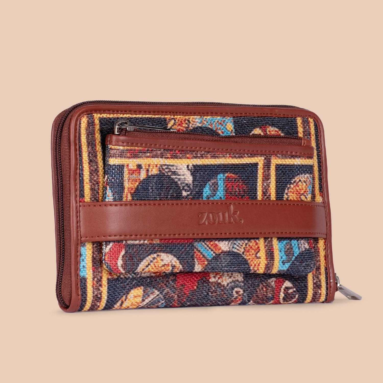 African Art Classic Zipper Wallet - Image 6
