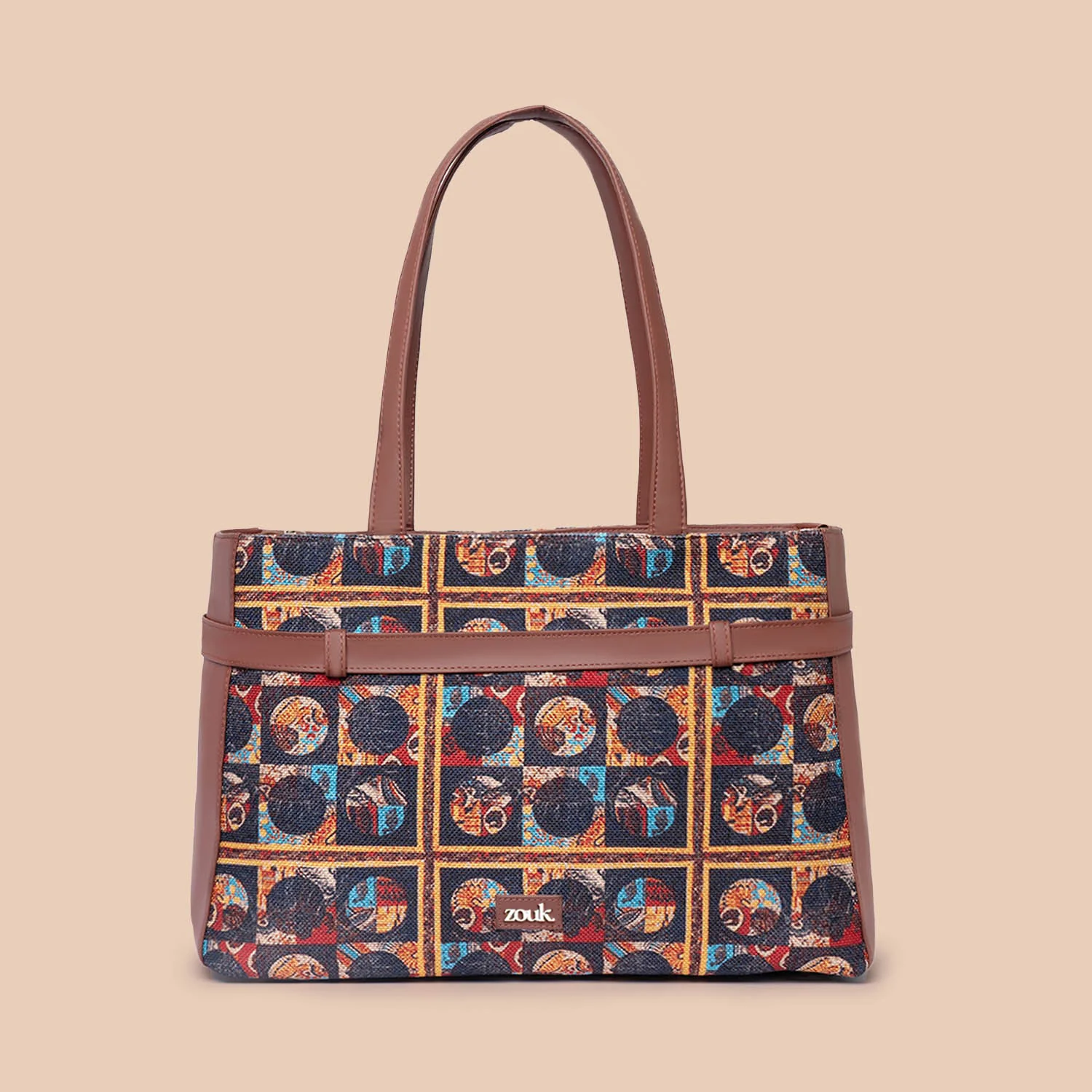 African Art Statement Office Bag - Image 2