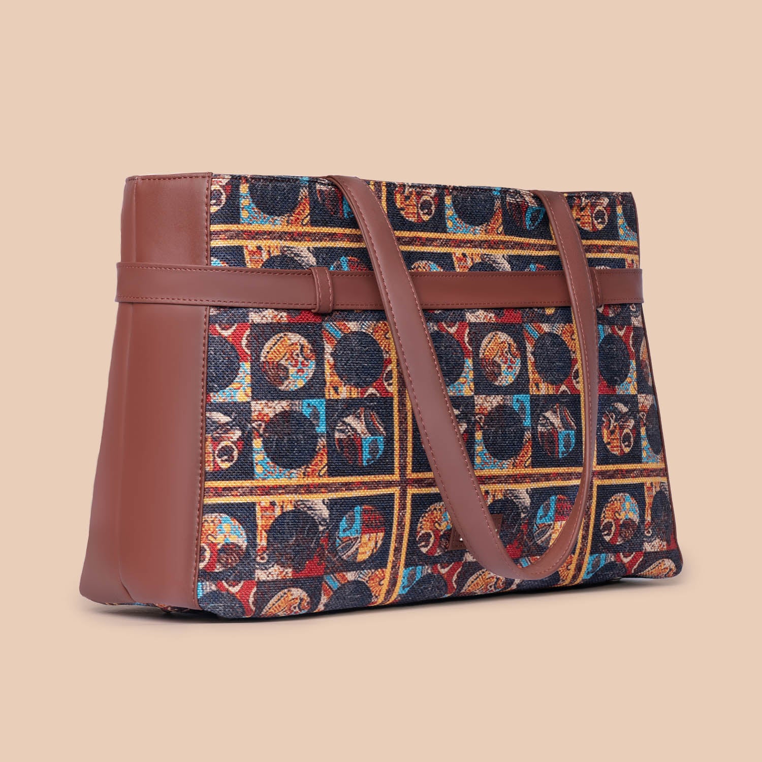 African Art Statement Office Bag - Image 4