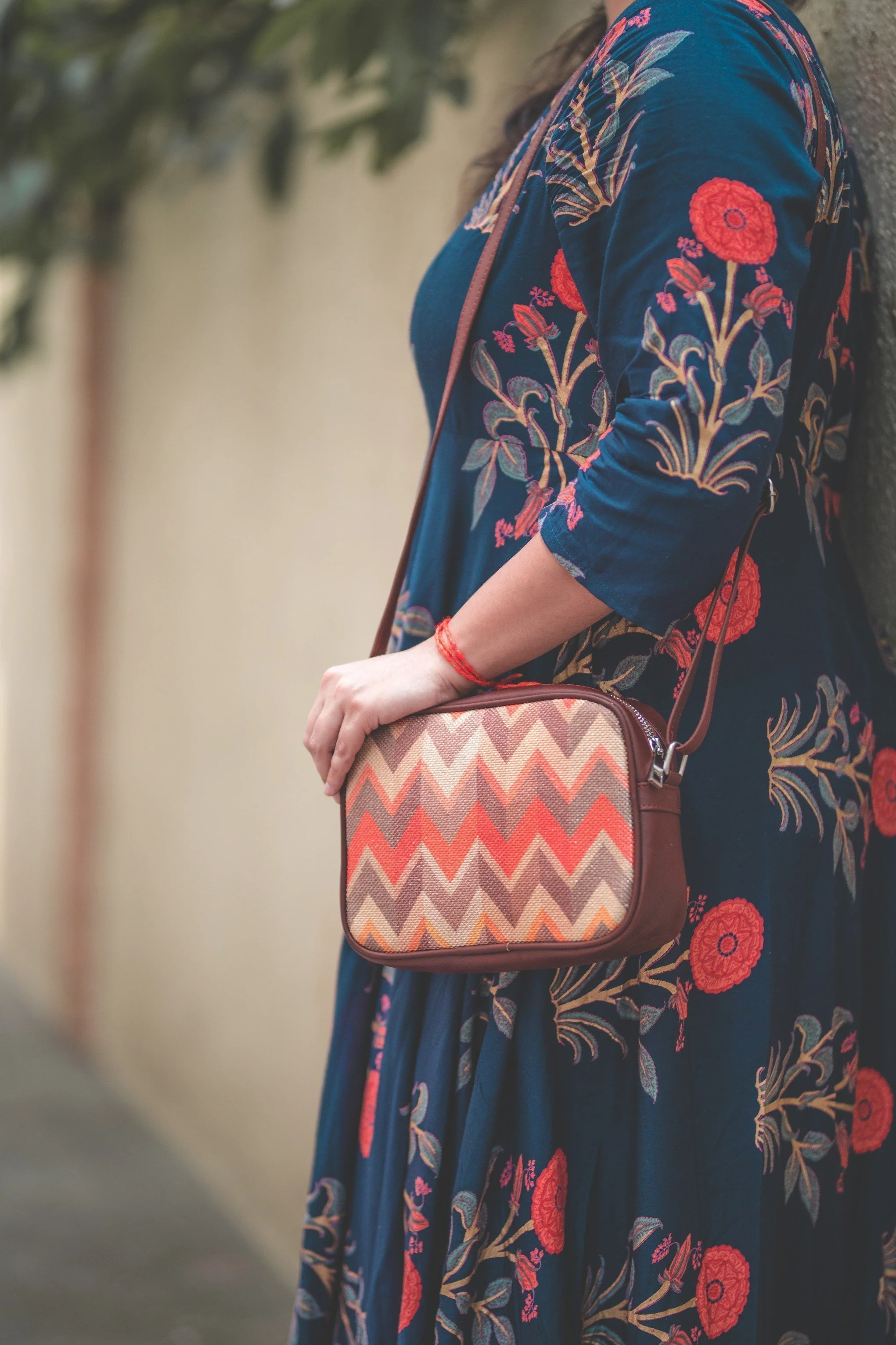 African Art - Women's Office Bag & Sling Bag Combo - Image 14