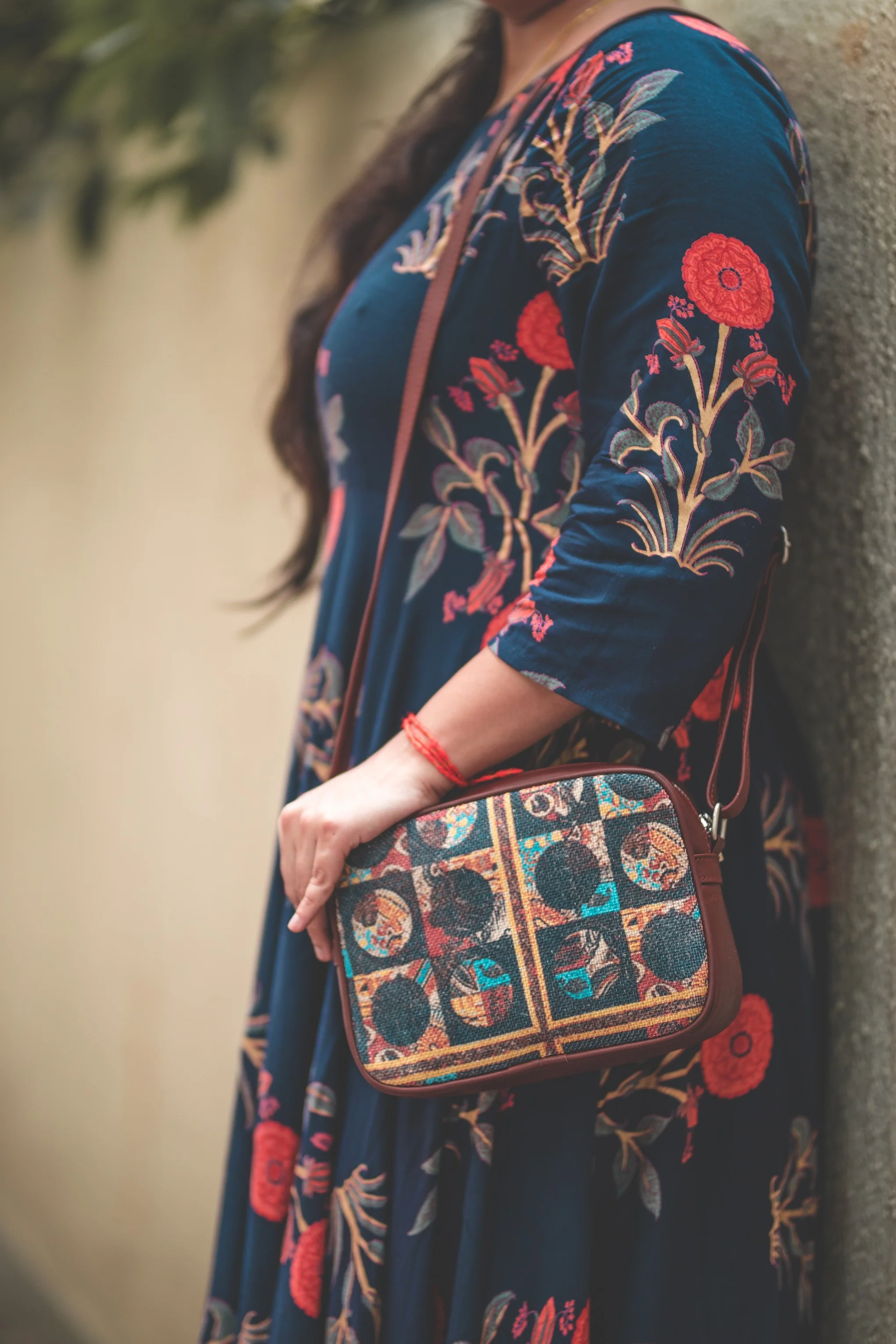 African Art - Women's Office Bag & Sling Bag Combo - Image 18