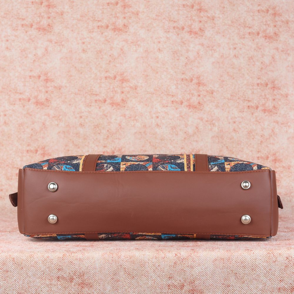 African Art - Women's Office Bag & Sling Bag Combo - Image 6