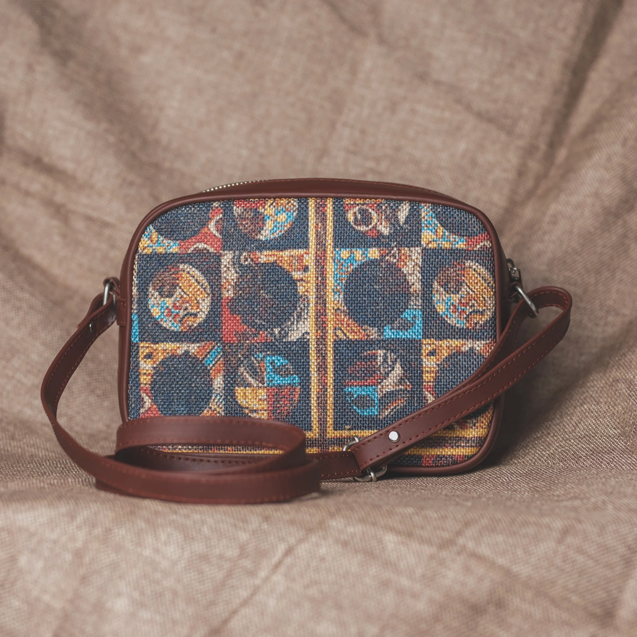 African Art - Women's Office Bag & Sling Bag Combo - Image 9