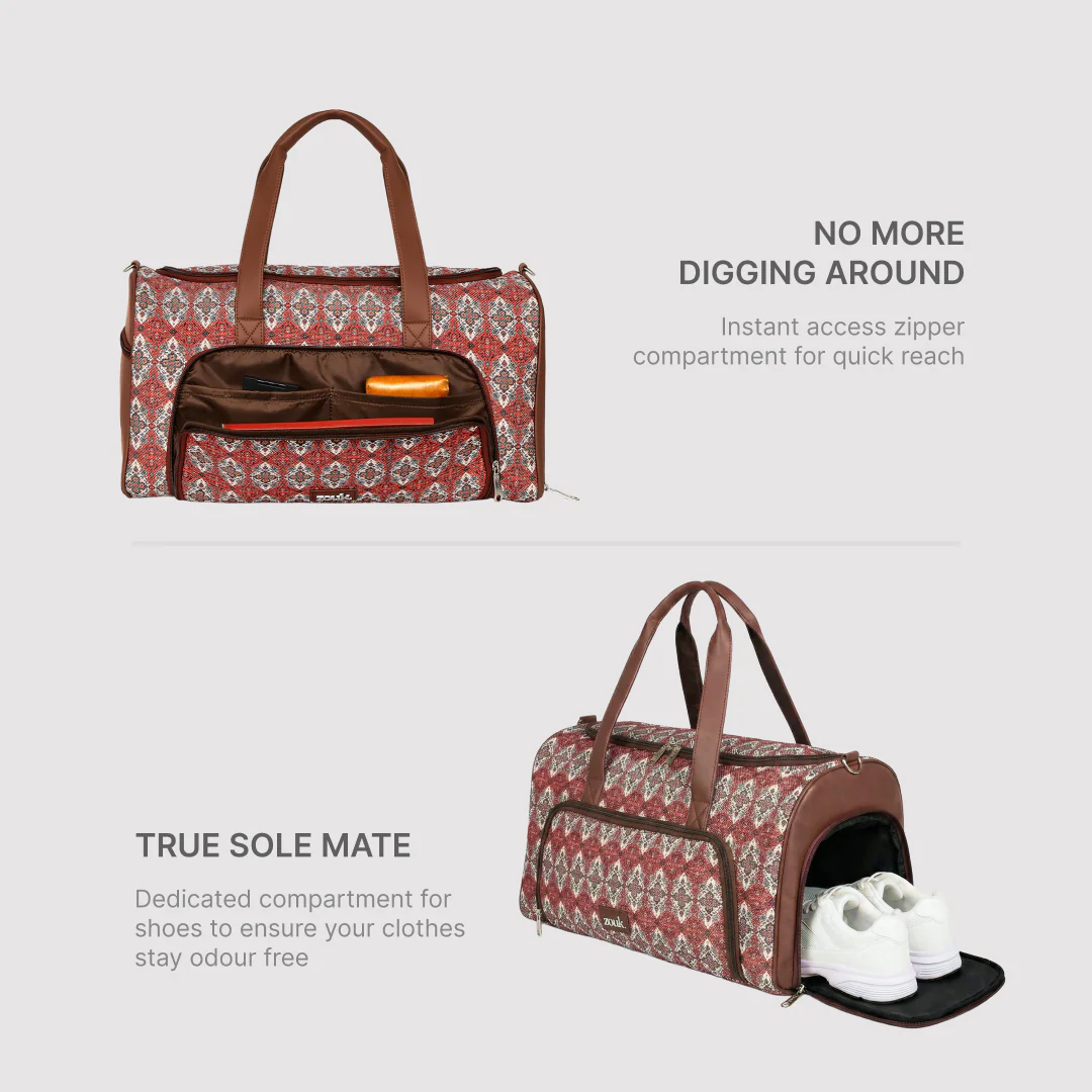 Agra Durrie Weekender Duffle Bag - Image 4