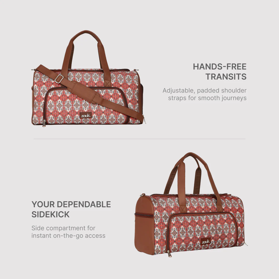 Agra Durrie Weekender Duffle Bag - Image 5