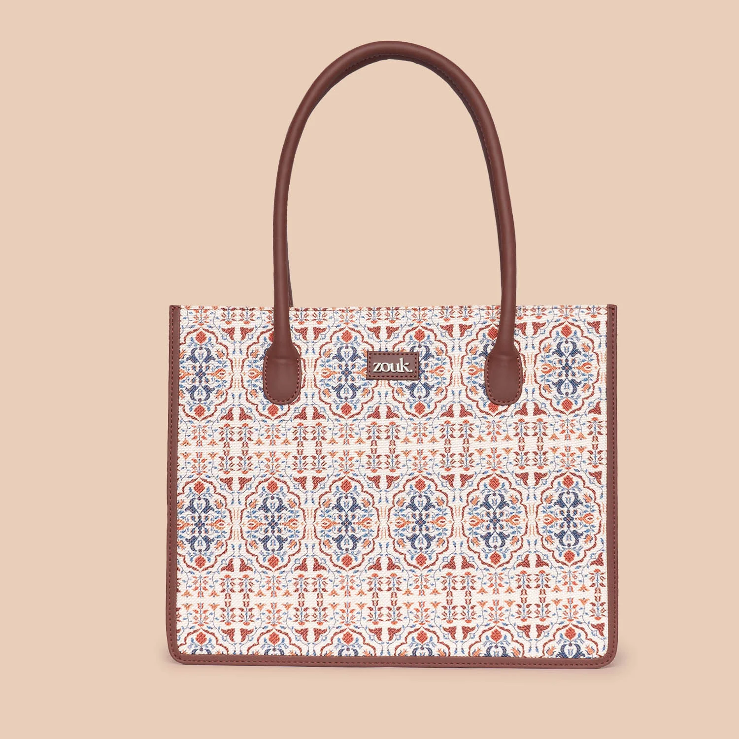 Agra Floral Book Tote - Image 4