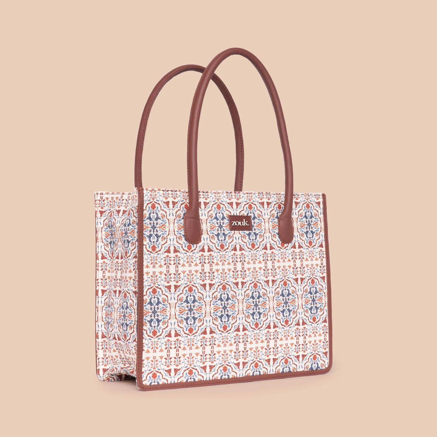 Agra Floral Book Tote - Image 6
