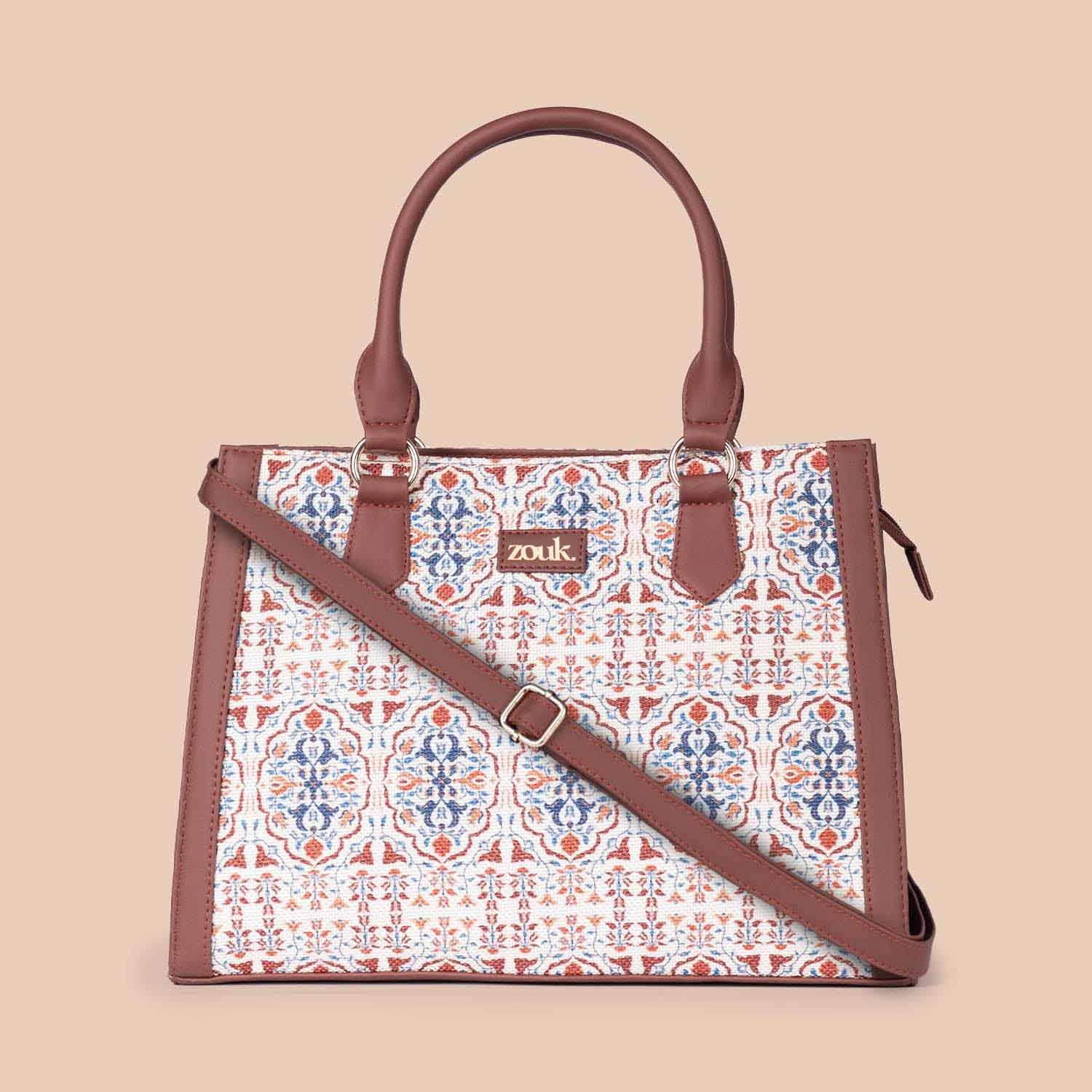 Agra Floral Classic Handbag - Image 3