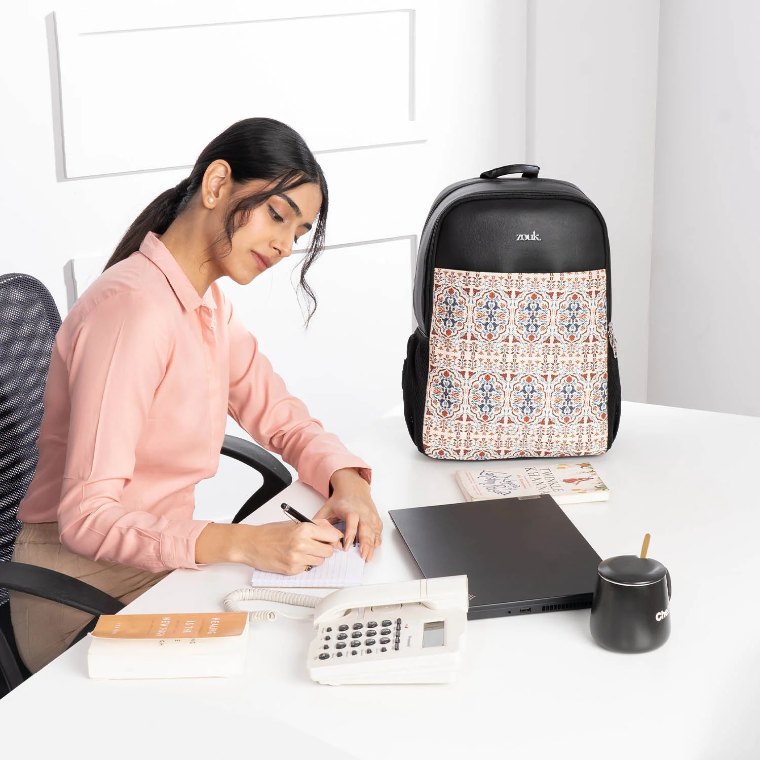 Agra Floral Statement Backpack - Image 2