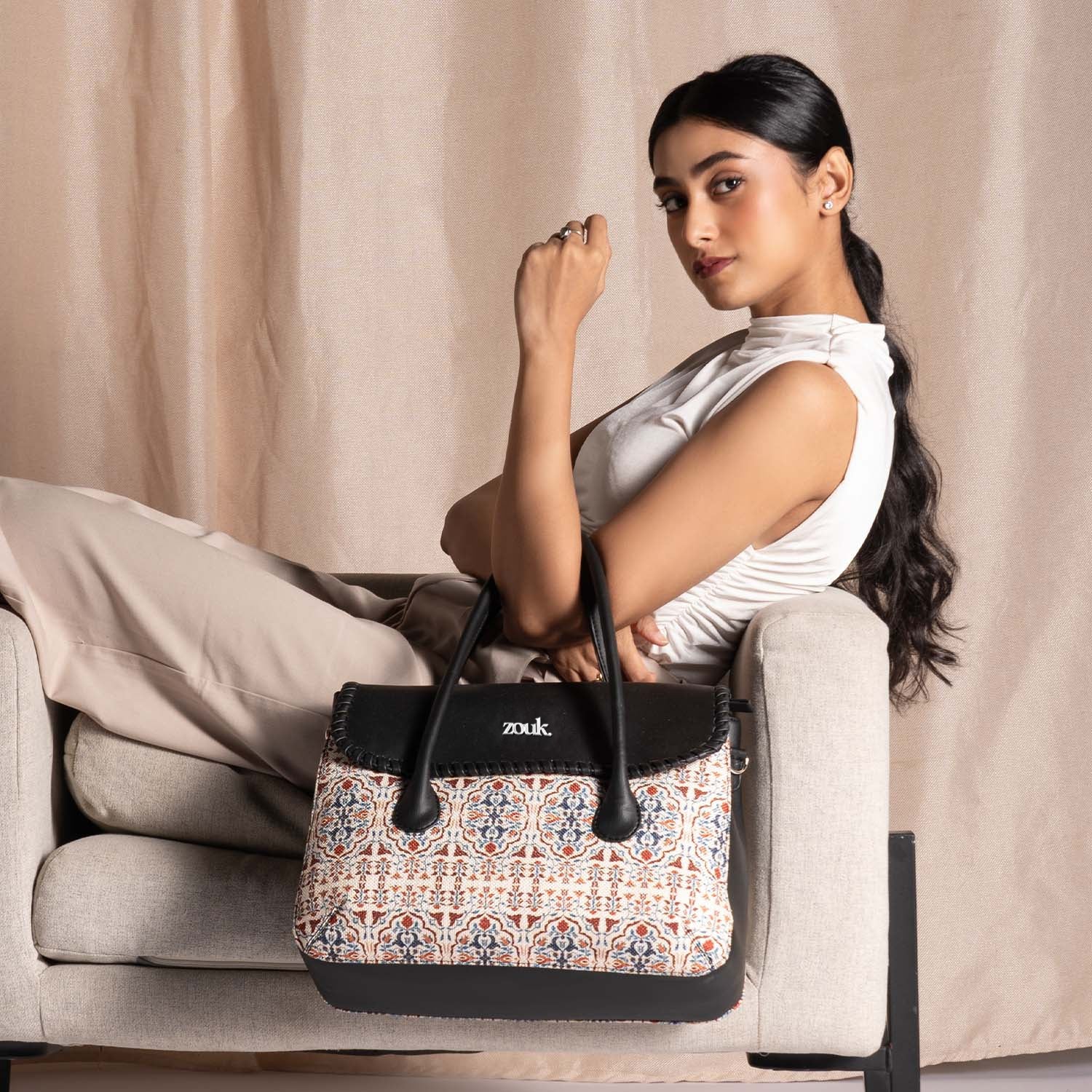 SAK Satchel - Agra Floral - Image 2
