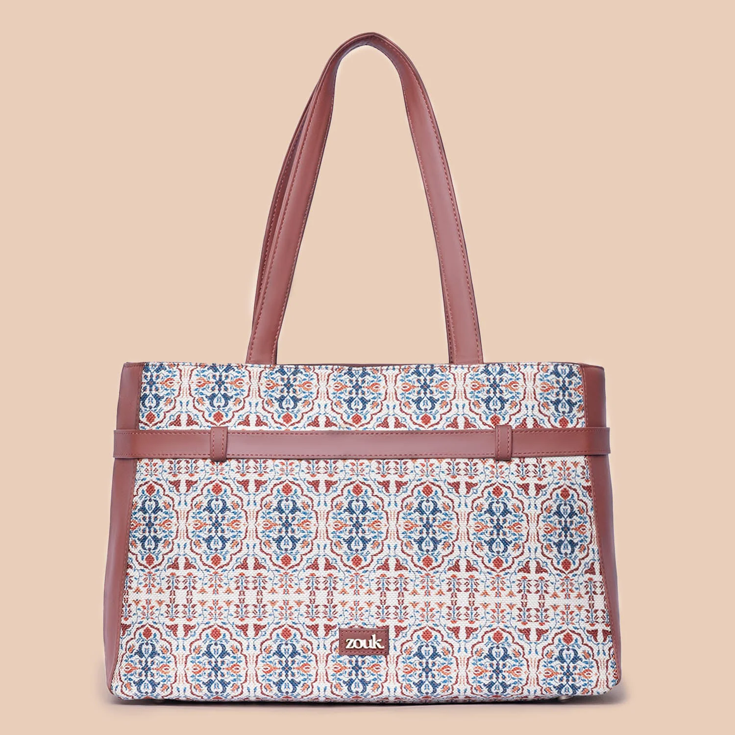 Agra Floral Statement Office Bag - Image 3