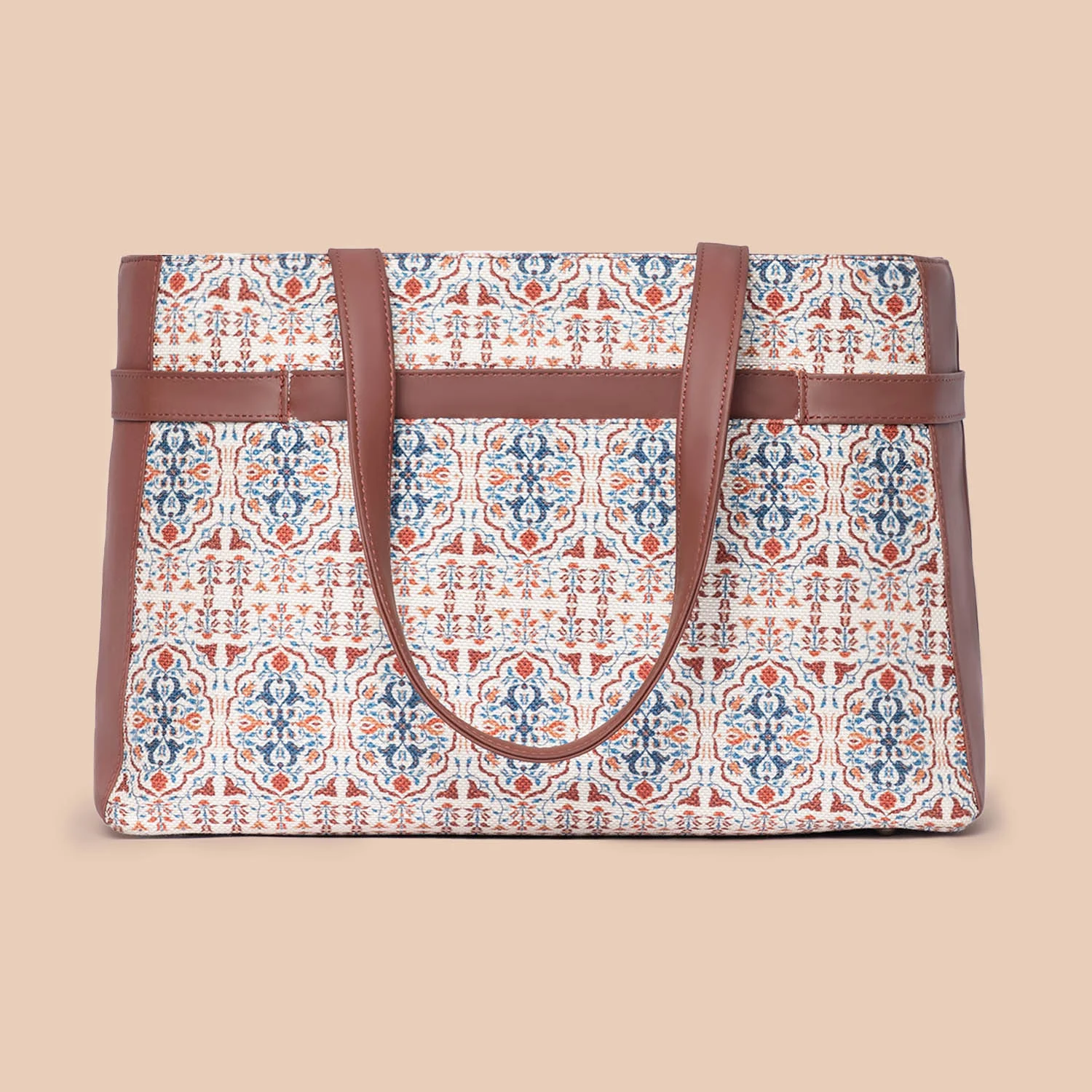 Agra Floral Statement Office Bag - Image 4