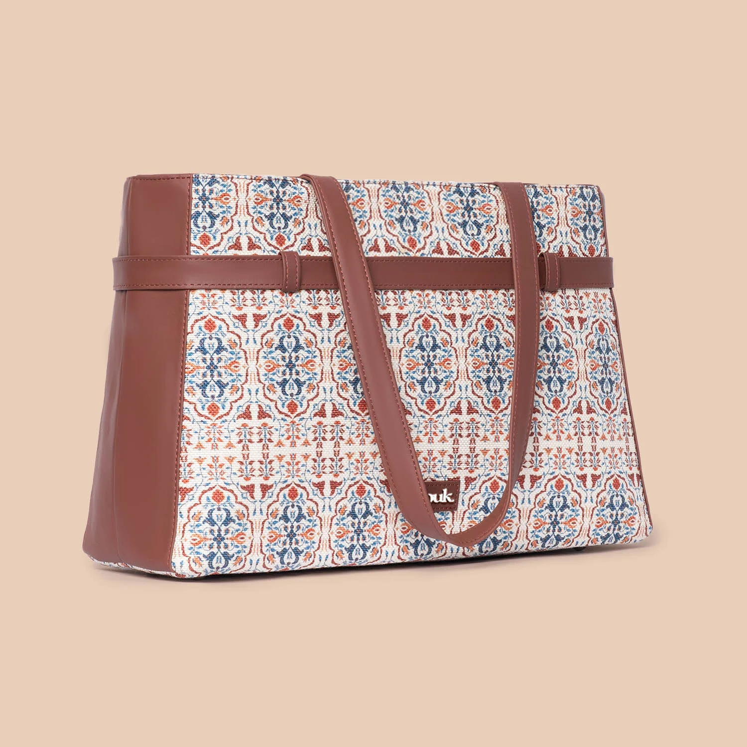 Agra Floral Statement Office Bag - Image 5