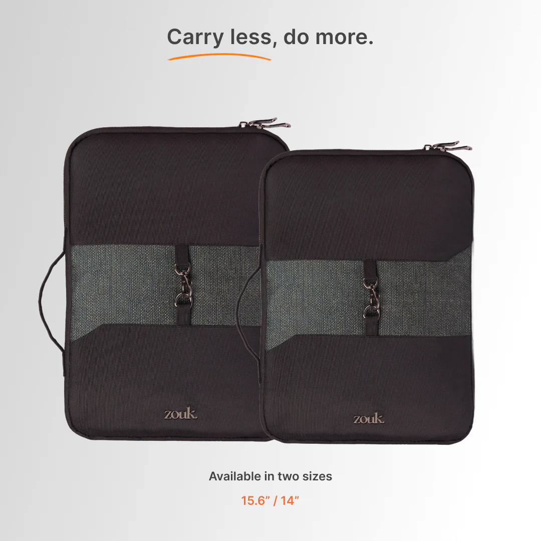 Ajmer Haze Signature Laptop Sleeve - 14inch (Black) - Image 2