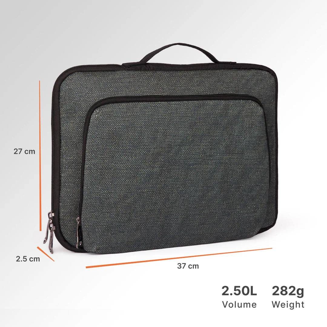 Ajmer Haze Signature Laptop Sleeve - 15.6inch (Black) - Image 3