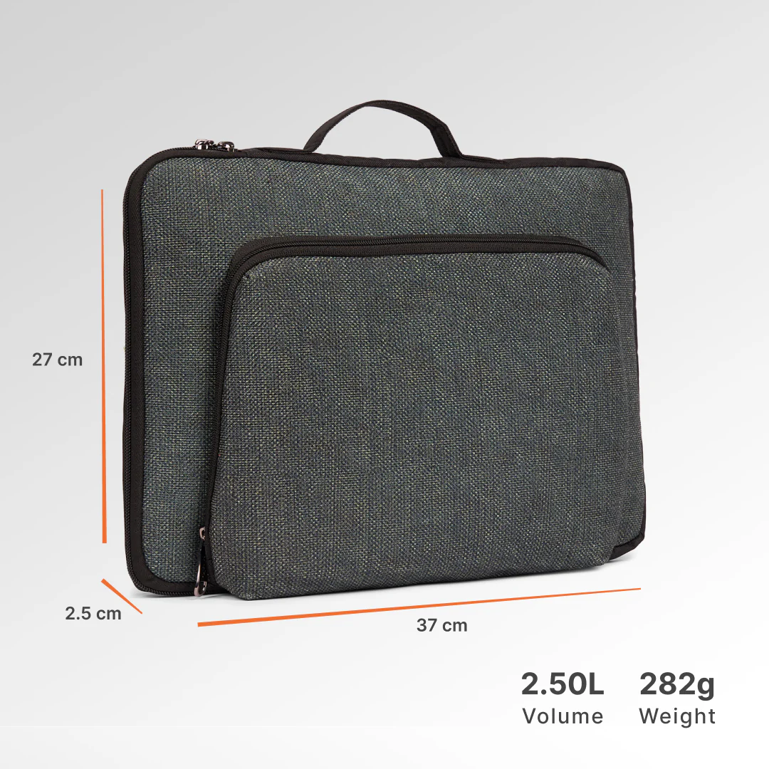Ajmer Haze Urban Laptop Sleeve - 15.6inch (Black) - Image 4