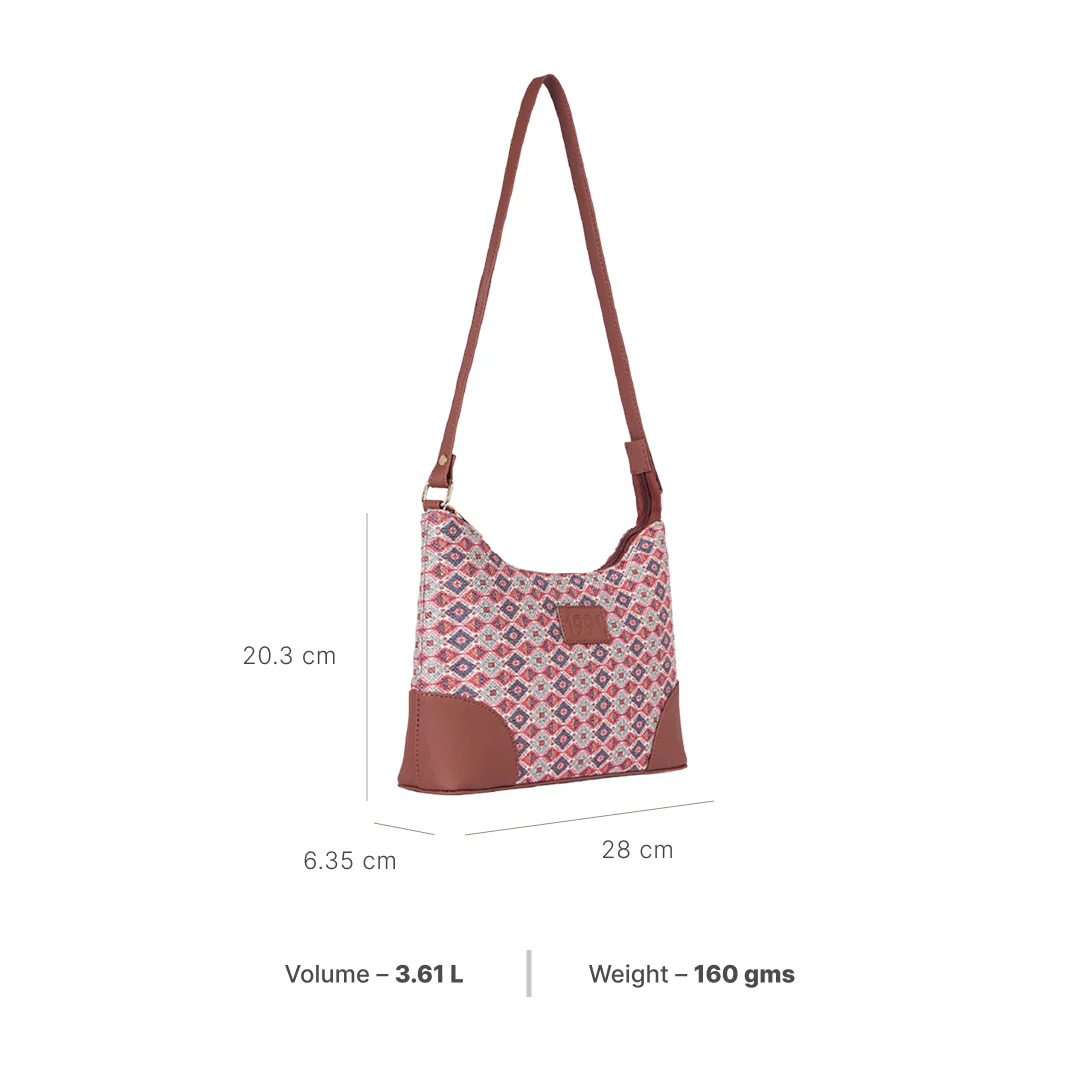 Ajrakh Kami Regular Handbag - 1991 by Zouk - Image 4