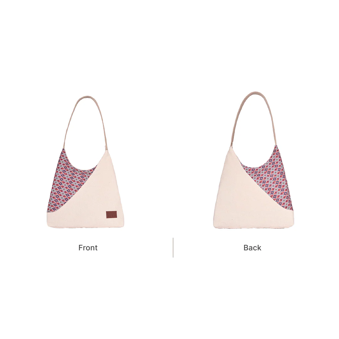 Ajrakh Kami Regular Tote Bag - 1991 by Zouk - Image 3