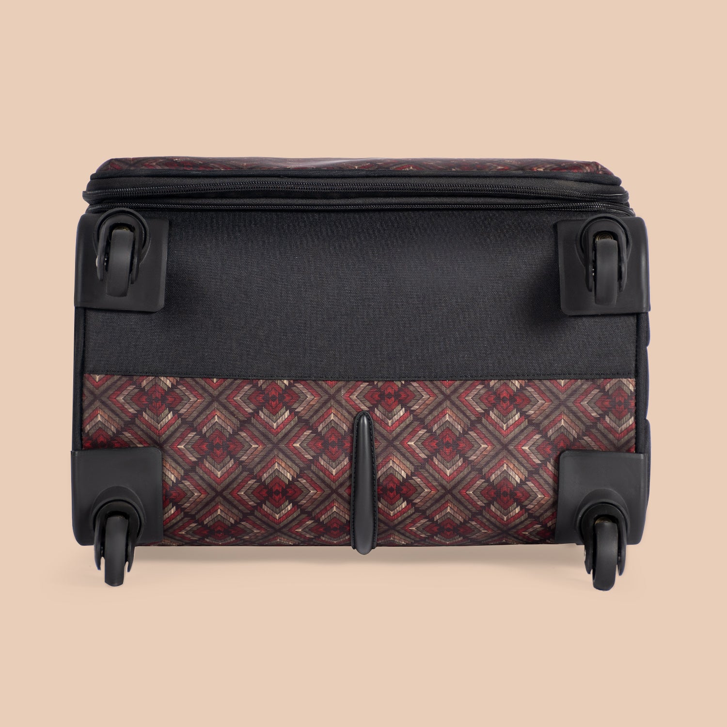 Amritsar Phulkari Avasa Trolley Bag (Black) - Image 10
