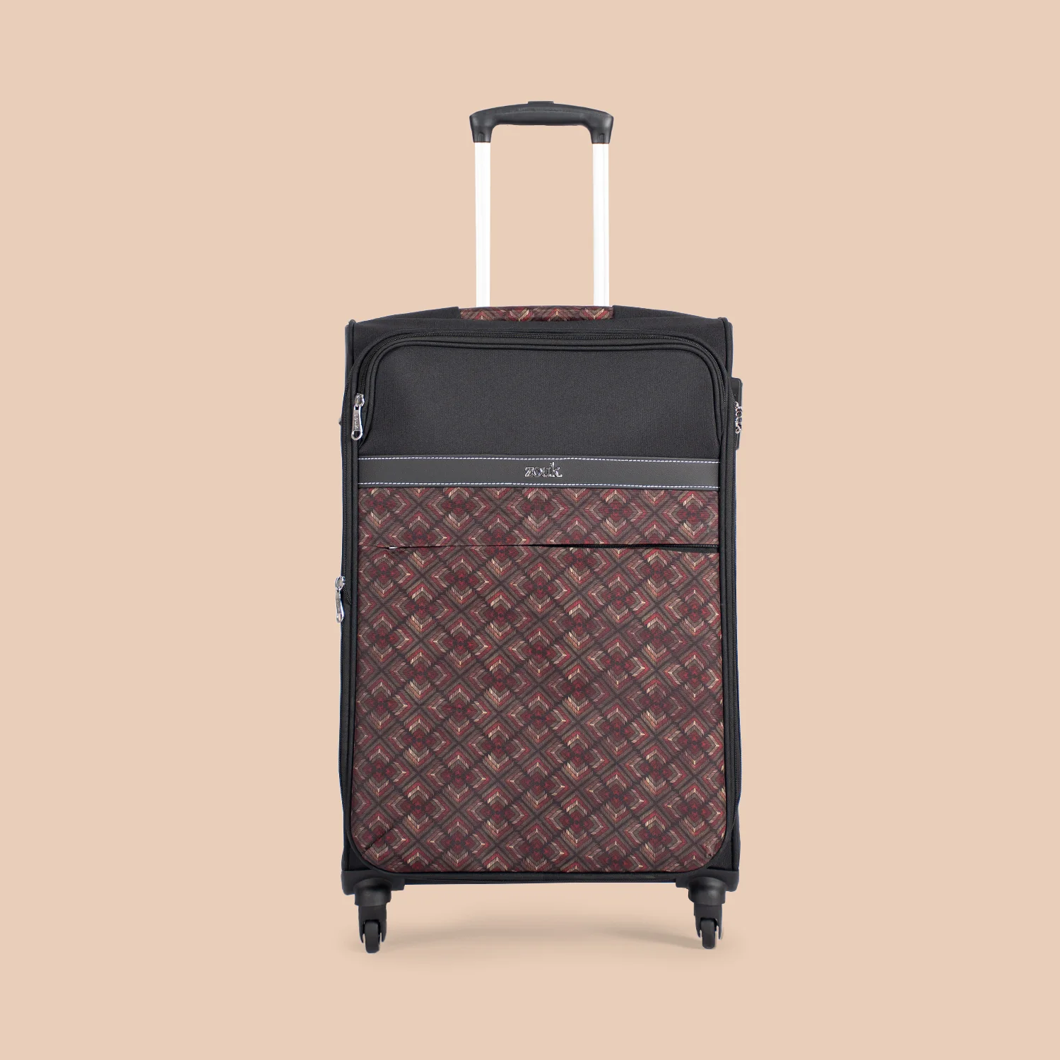 Amritsar Phulkari Avasa Trolley Bag (Black) - Image 13