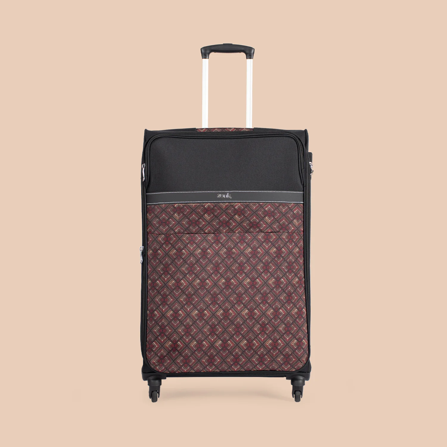 Amritsar Phulkari Avasa Trolley Bag (Black) - Image 14
