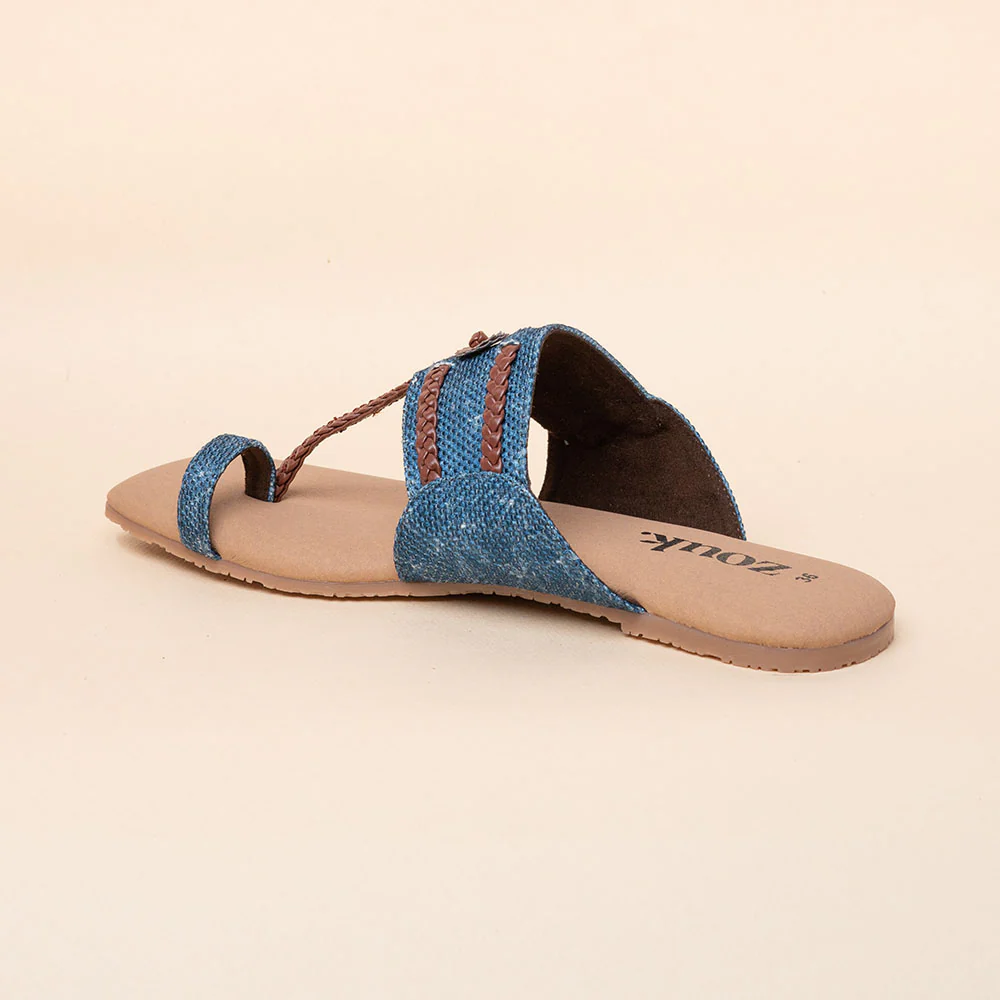 Andaman Marine Braided Kolhapuri Chappal - Image 7