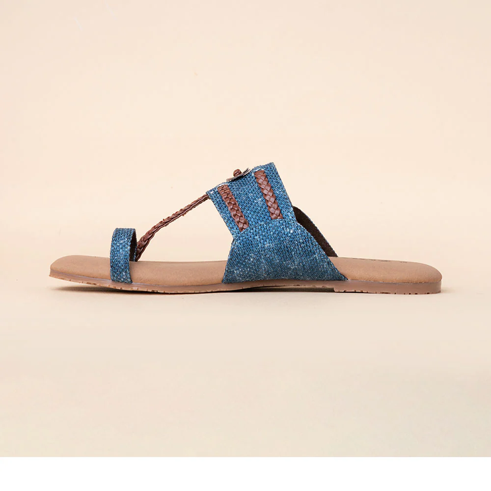 Andaman Marine Braided Kolhapuri Chappal - Image 9