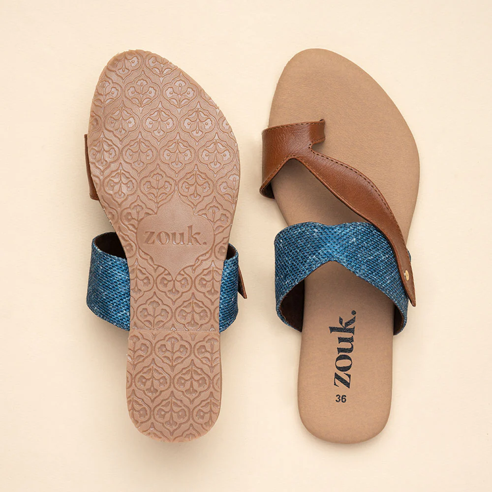 Andaman Marine Curvy Toe Chappal - Image 2