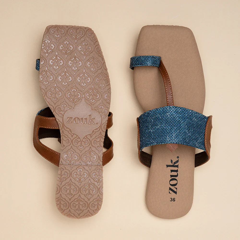 Andaman Marine One Toe Kolhapuri Chappal - Image 2